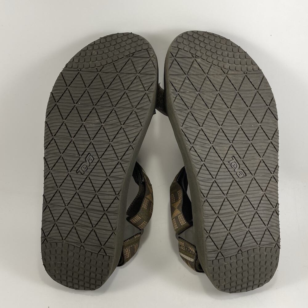 Teva Universal Original Premier Sandals Mens Size 11 Green Aztec Active Hiking - Picture 7 of 9